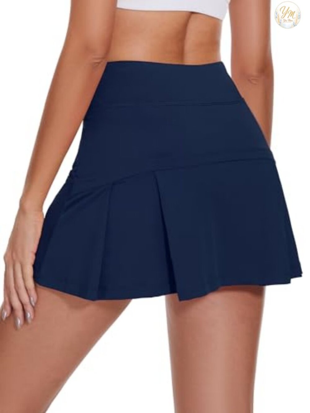 Ibeauti Womens Pleated Tennis Skorts Golf Skirt with Pockets